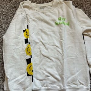 Fits like a medium! Only worn a handful of times. Still great quality.